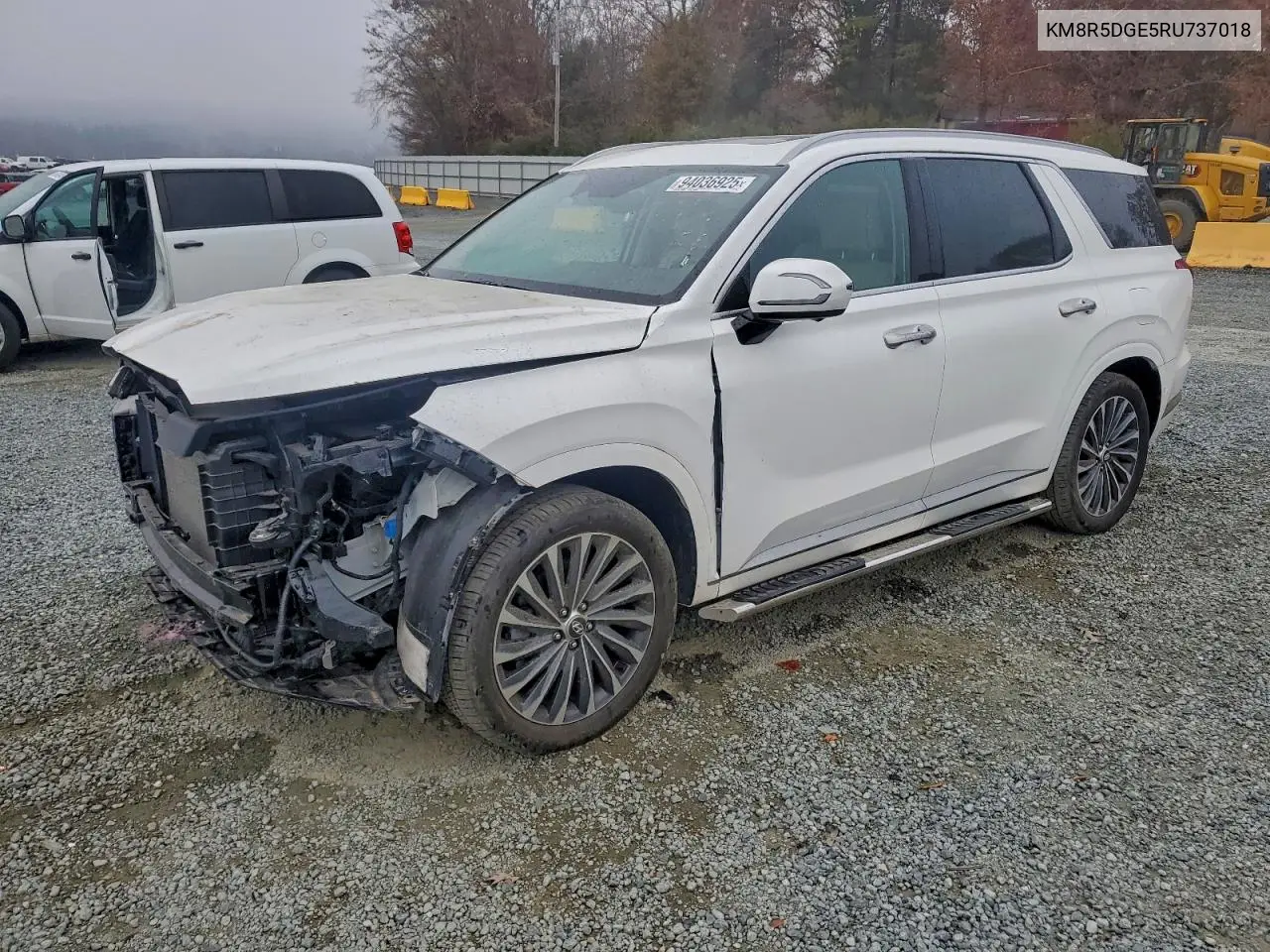 KM8R5DGE5RU737018 2024 Hyundai Palisade Limited