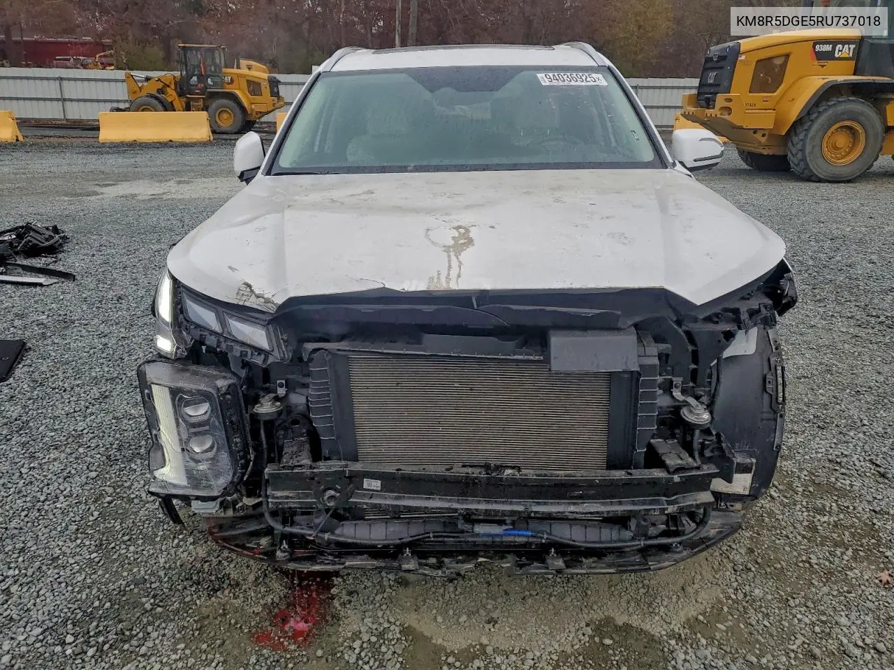 KM8R5DGE5RU737018 2024 Hyundai Palisade Limited