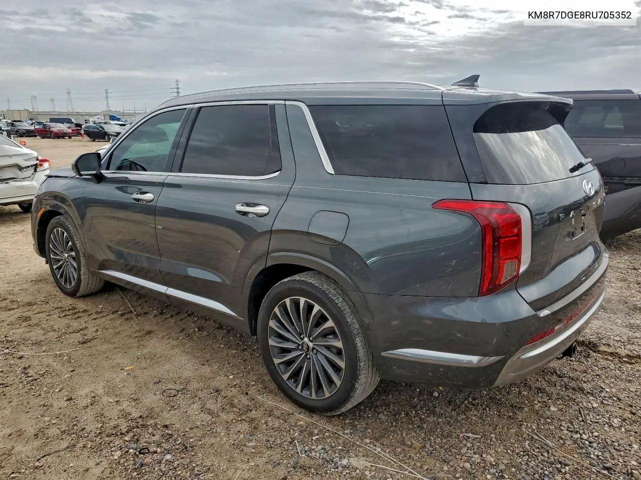 KM8R7DGE8RU705352 2024 Hyundai Palisade Calligraphy