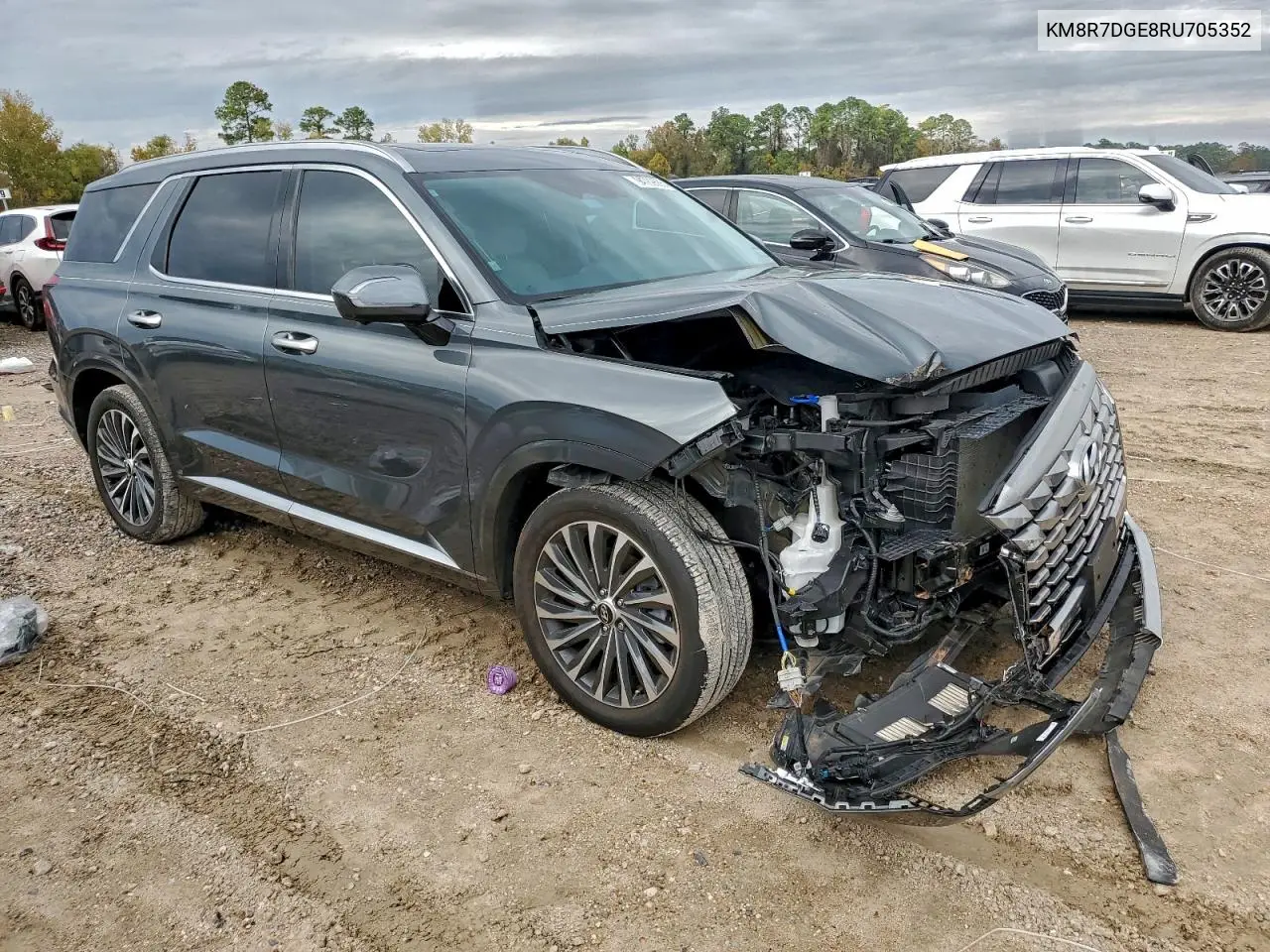 KM8R7DGE8RU705352 2024 Hyundai Palisade Calligraphy