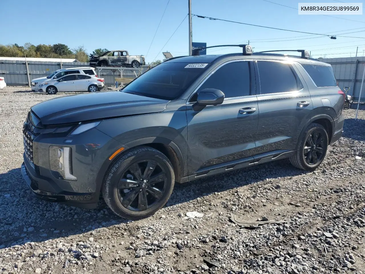 KM8R34GE2SU899569 2025 Hyundai Palisade Xrt