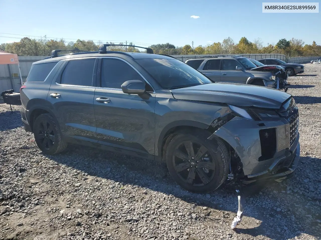 KM8R34GE2SU899569 2025 Hyundai Palisade Xrt