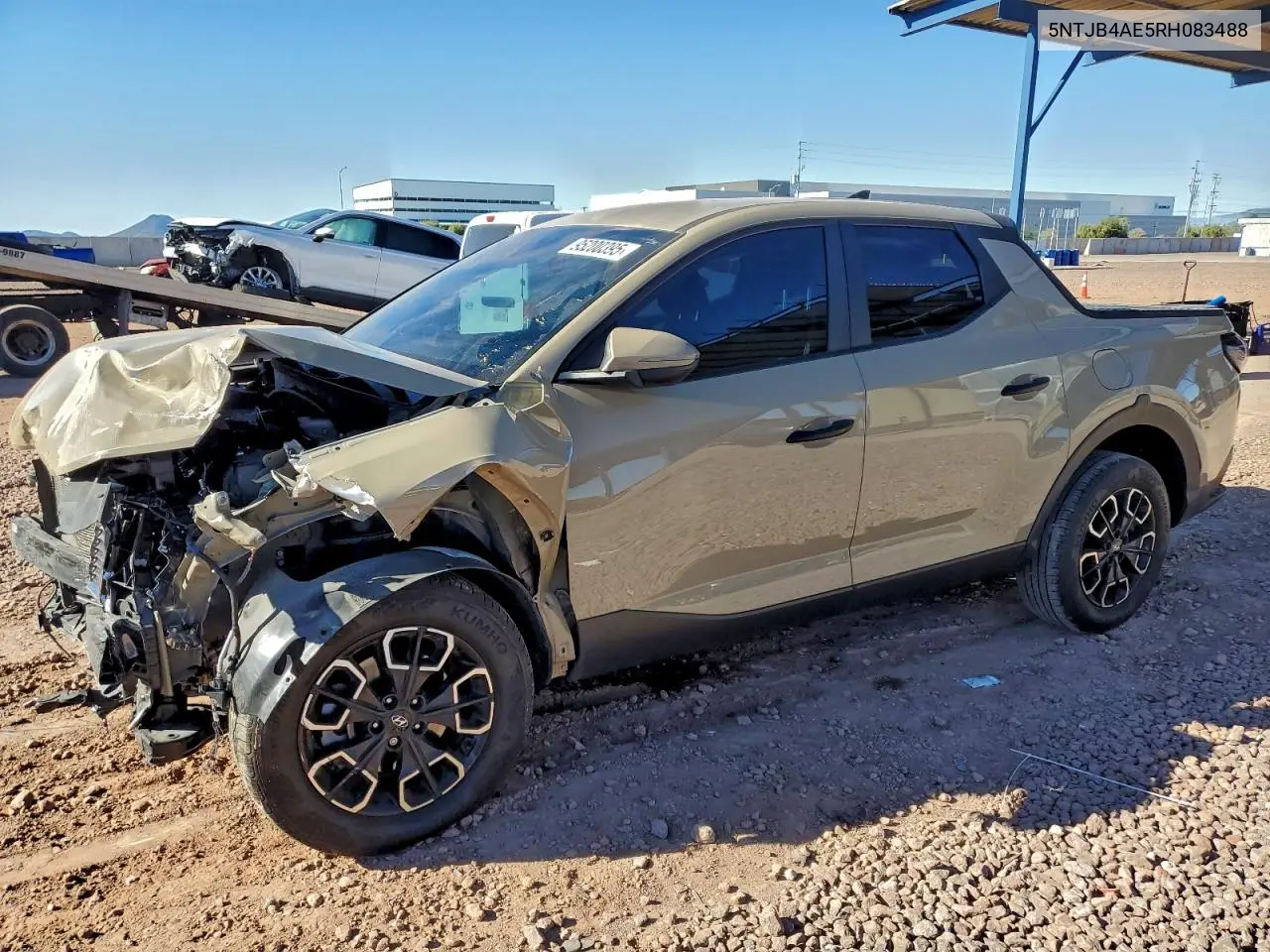 5NTJB4AE5RH083488 2024 Hyundai Santa Cruz Sel