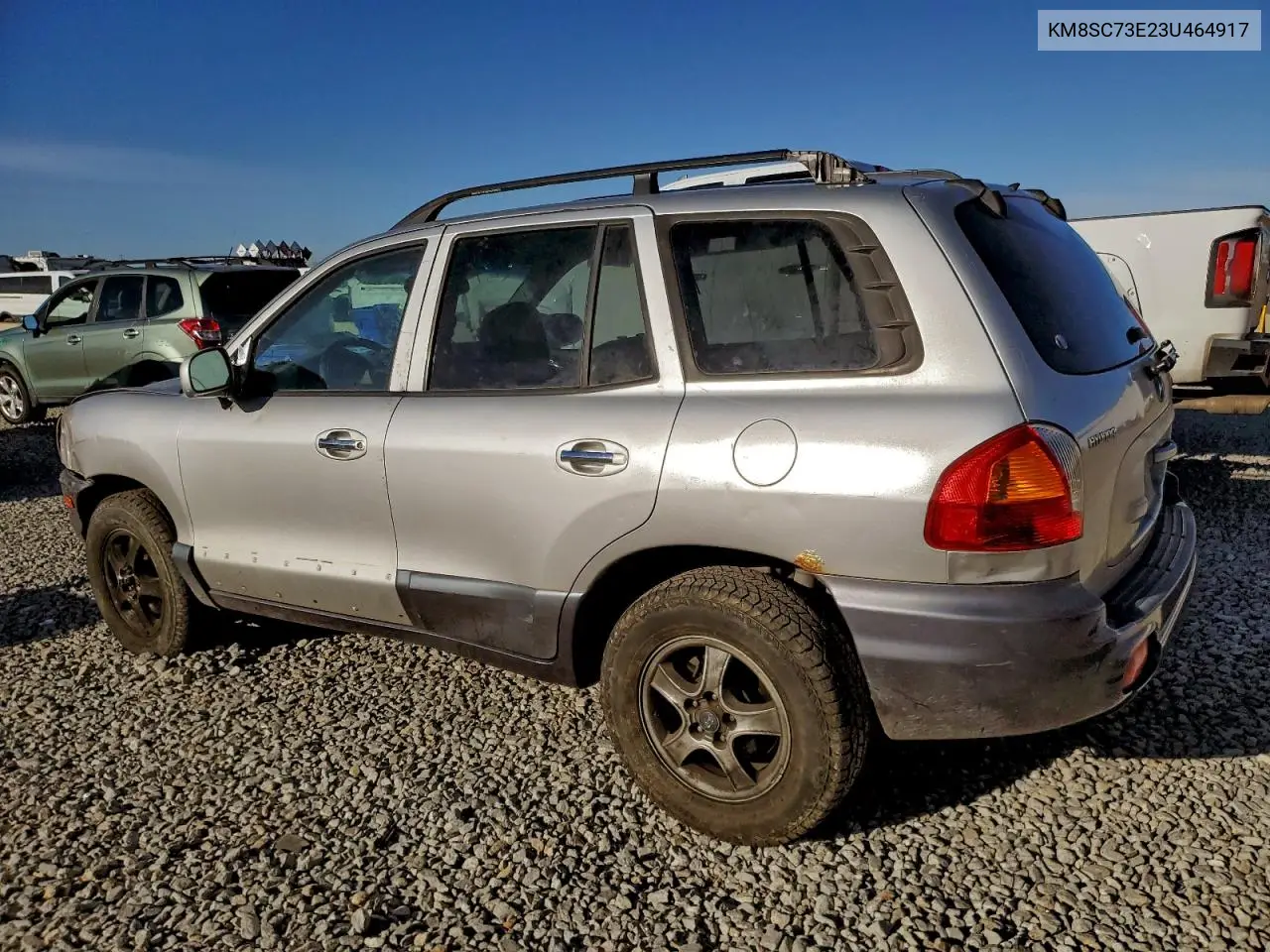 KM8SC73E23U464917 2003 Hyundai Santa Fe Gls
