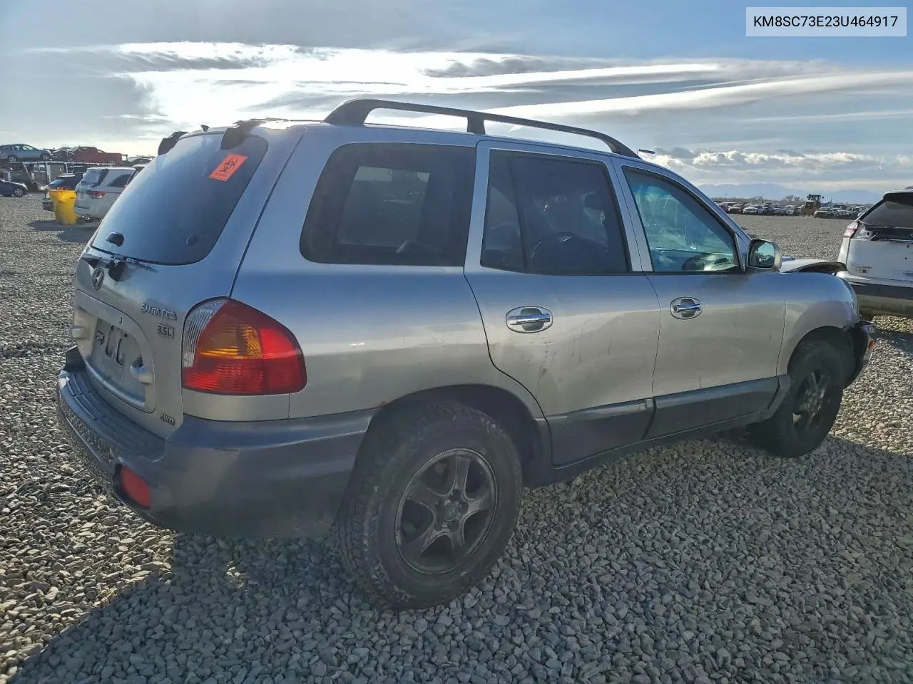 KM8SC73E23U464917 2003 Hyundai Santa Fe Gls