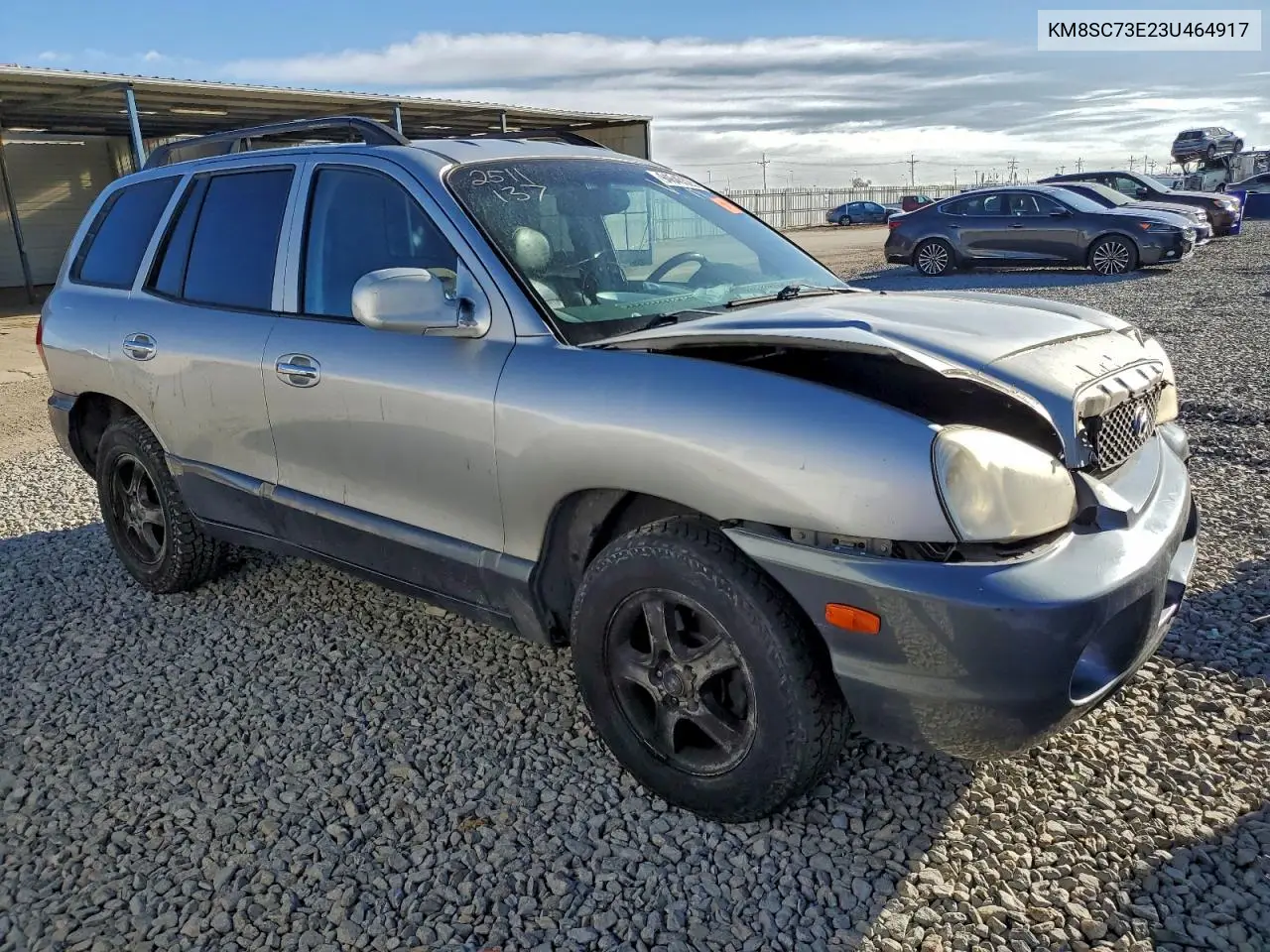KM8SC73E23U464917 2003 Hyundai Santa Fe Gls