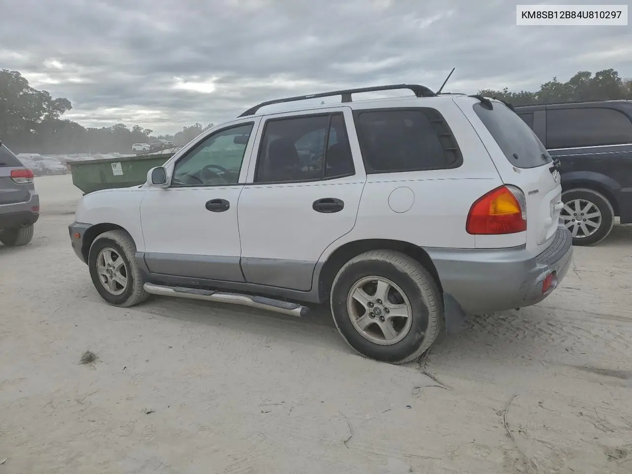 KM8SB12B84U810297 2004 Hyundai Santa Fe Gl