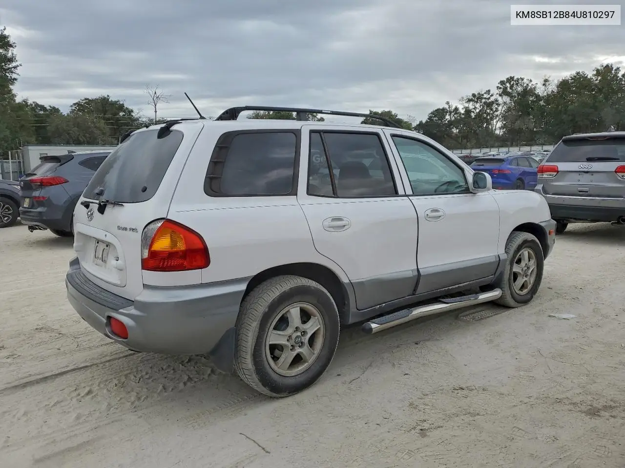 KM8SB12B84U810297 2004 Hyundai Santa Fe Gl