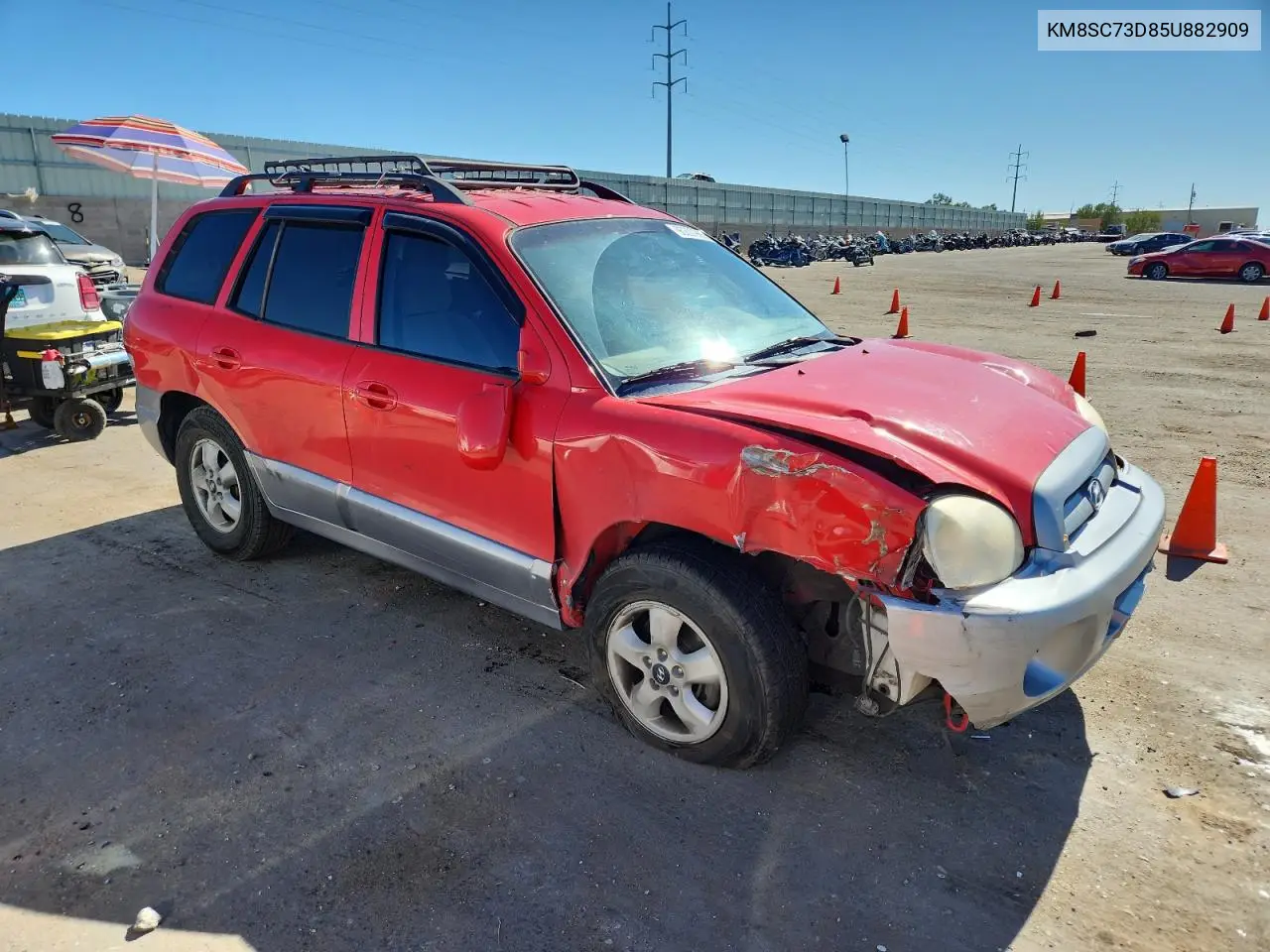 KM8SC73D85U882909 2005 Hyundai Santa Fe