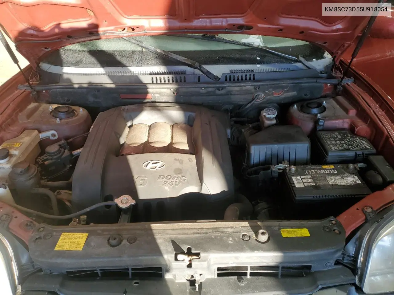 KM8SC73D55U918054 2005 Hyundai Santa Fe Gls
