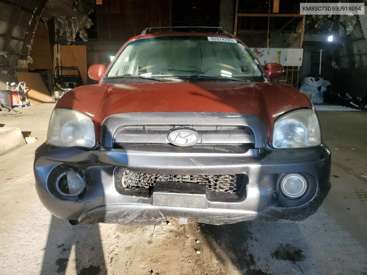 KM8SC73D55U918054 2005 Hyundai Santa Fe Gls
