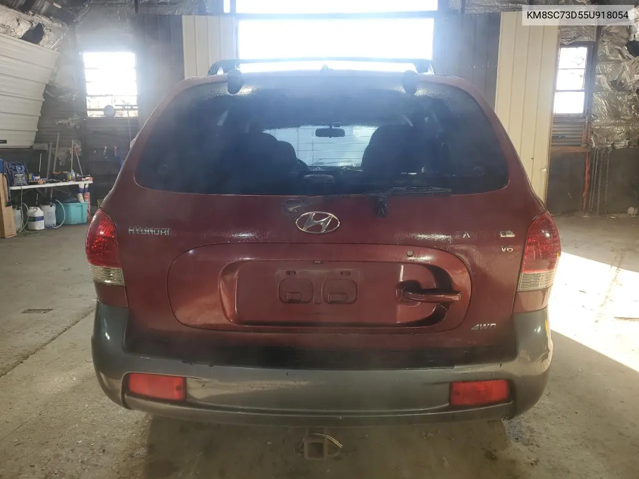 KM8SC73D55U918054 2005 Hyundai Santa Fe Gls