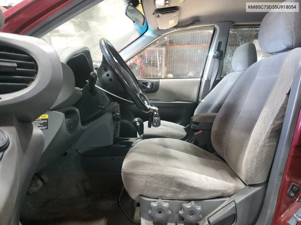 KM8SC73D55U918054 2005 Hyundai Santa Fe Gls