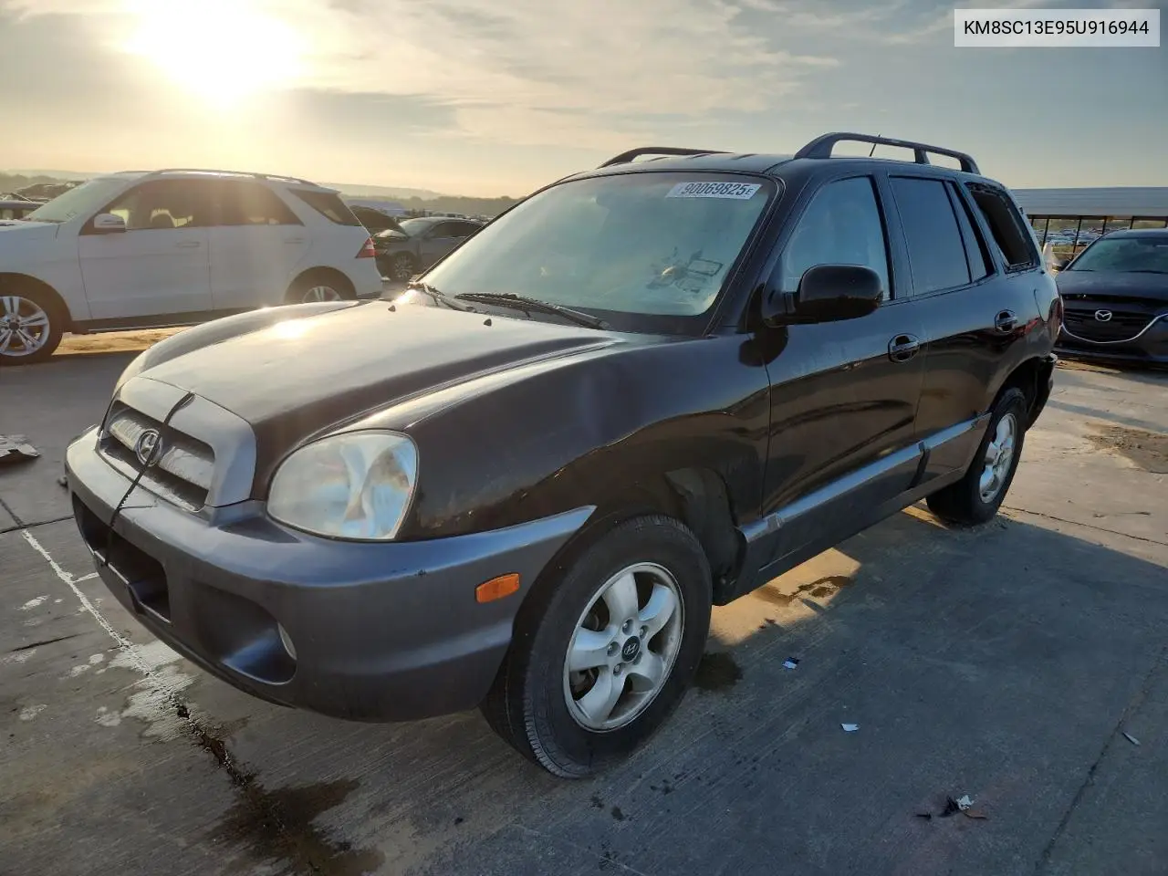 KM8SC13E95U916944 2005 Hyundai Santa Fe Gls