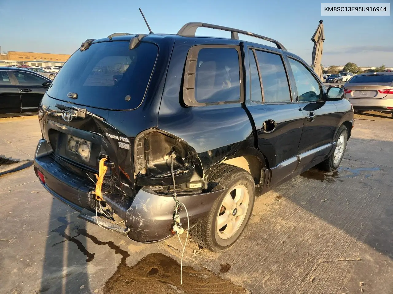 KM8SC13E95U916944 2005 Hyundai Santa Fe Gls