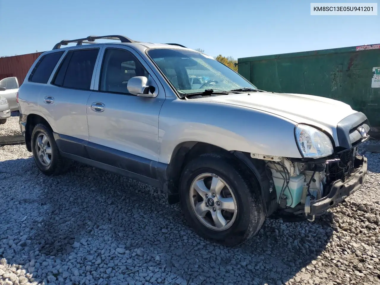 KM8SC13E05U941201 2005 Hyundai Santa Fe Gls