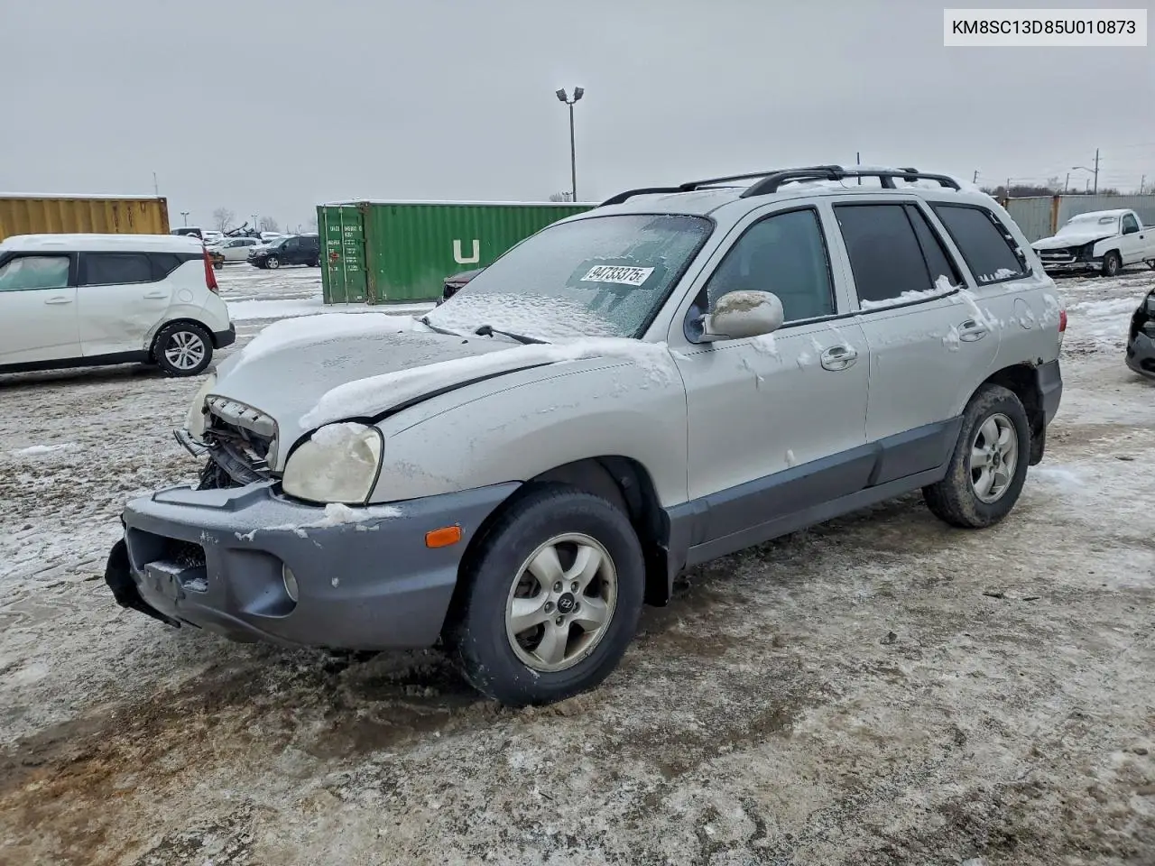 KM8SC13D85U010873 2005 Hyundai Santa Fe Gls