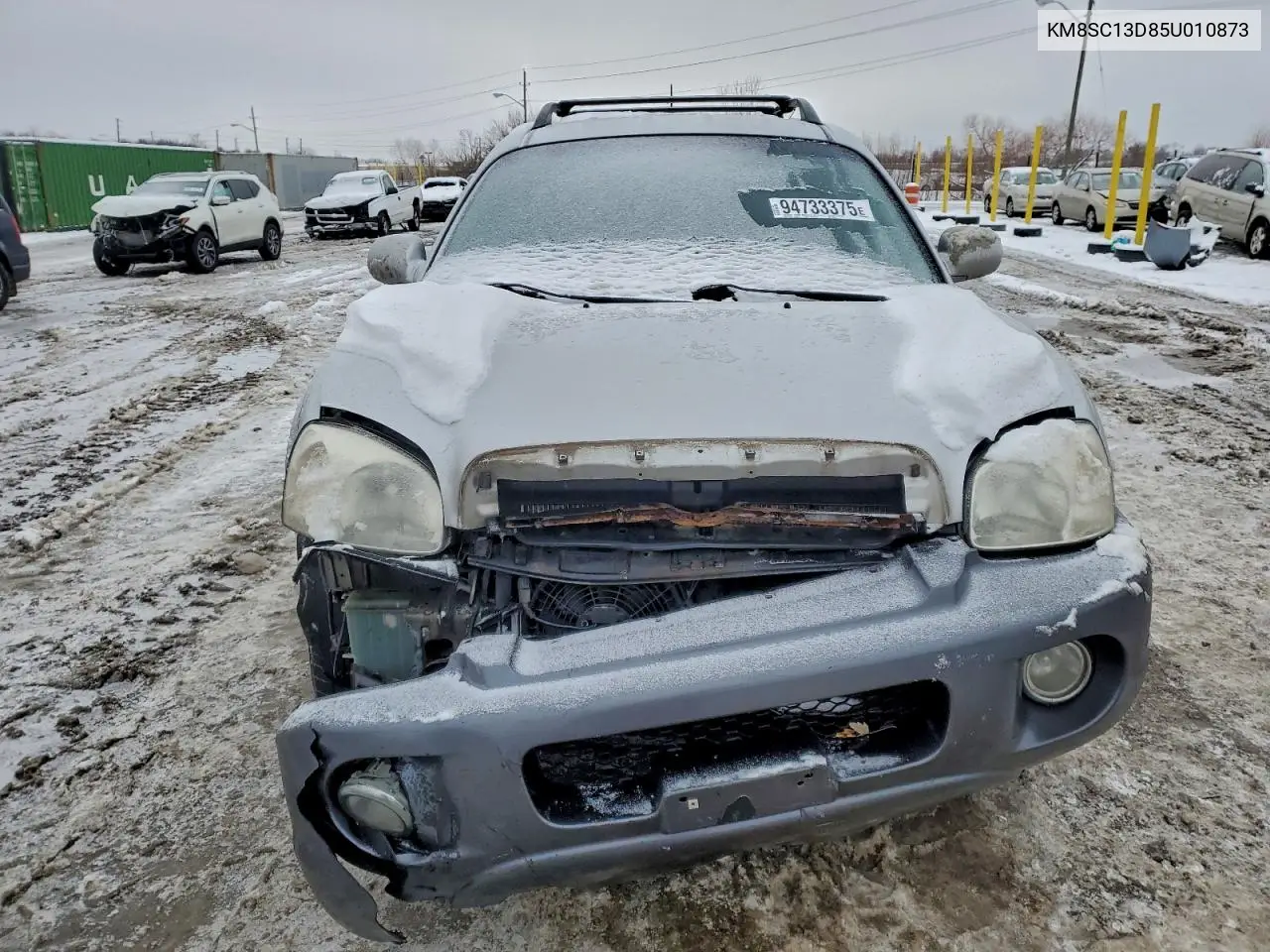 KM8SC13D85U010873 2005 Hyundai Santa Fe Gls