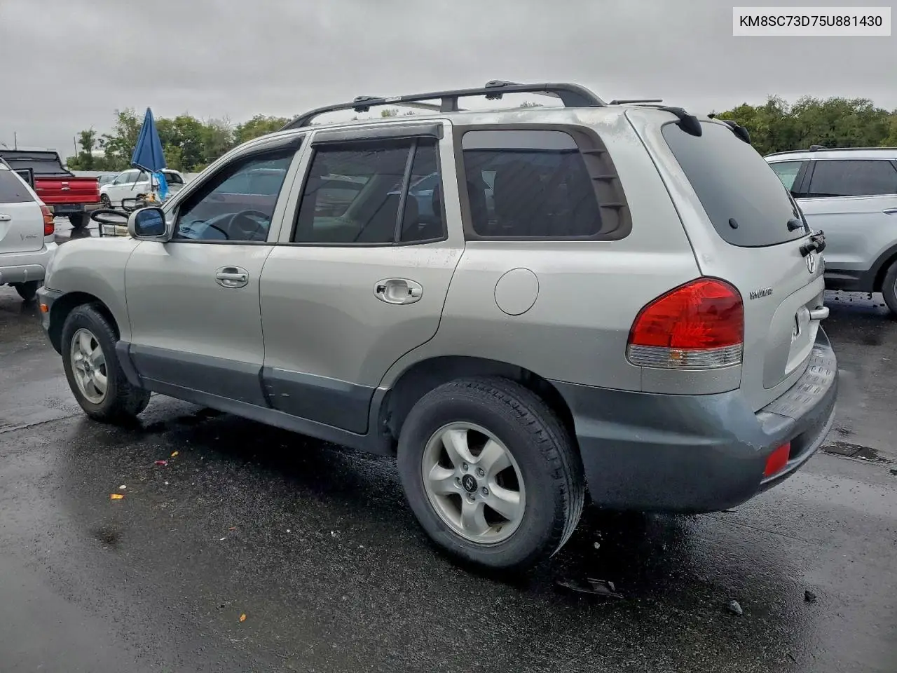KM8SC73D75U881430 2005 Hyundai Santa Fe Gls
