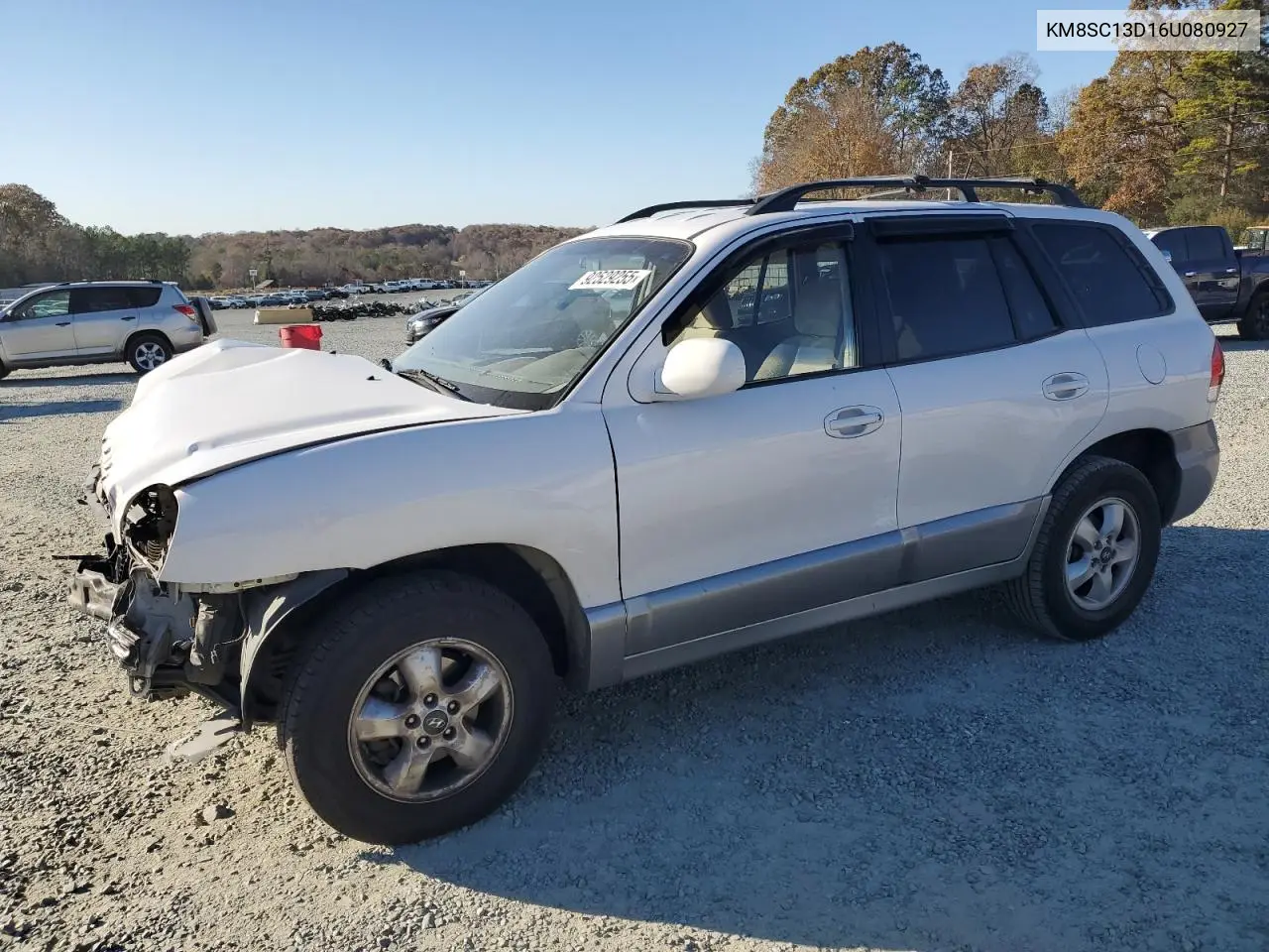 KM8SC13D16U080927 2006 Hyundai Santa Fe Gls