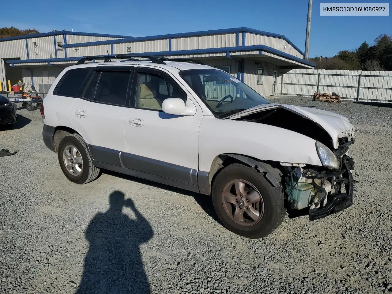 KM8SC13D16U080927 2006 Hyundai Santa Fe Gls
