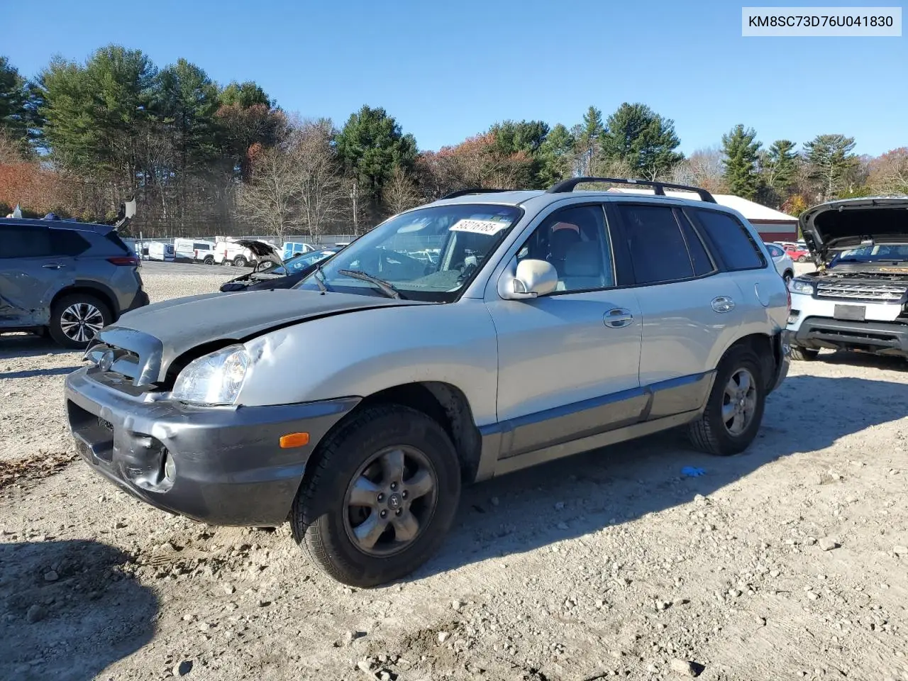 KM8SC73D76U041830 2006 Hyundai Santa Fe Gls