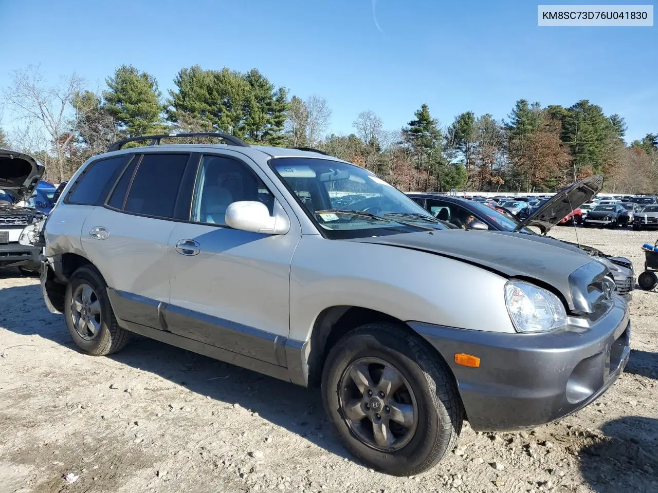KM8SC73D76U041830 2006 Hyundai Santa Fe Gls