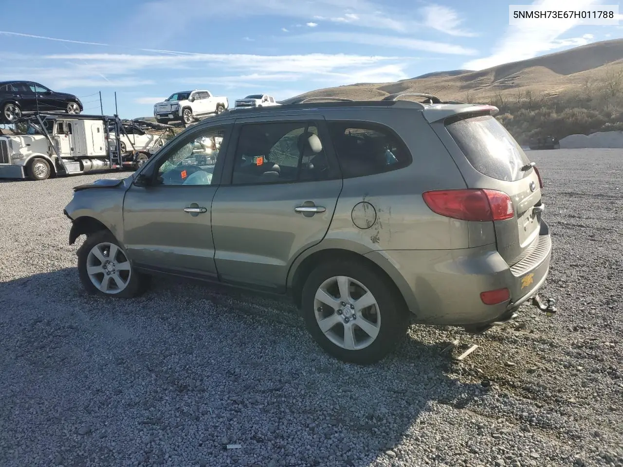 5NMSH73E67H011788 2007 Hyundai Santa Fe Se
