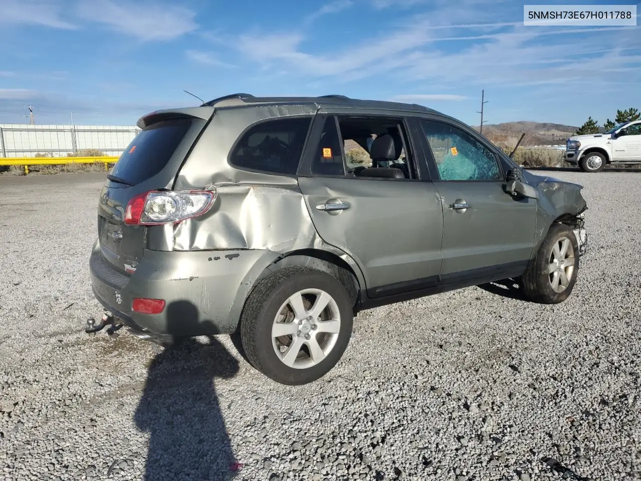 5NMSH73E67H011788 2007 Hyundai Santa Fe Se