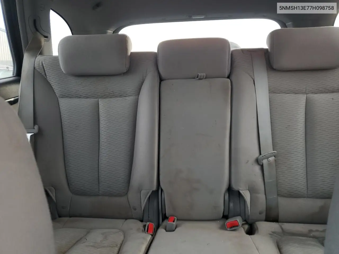 5NMSH13E77H098758 2007 Hyundai Santa Fe Se