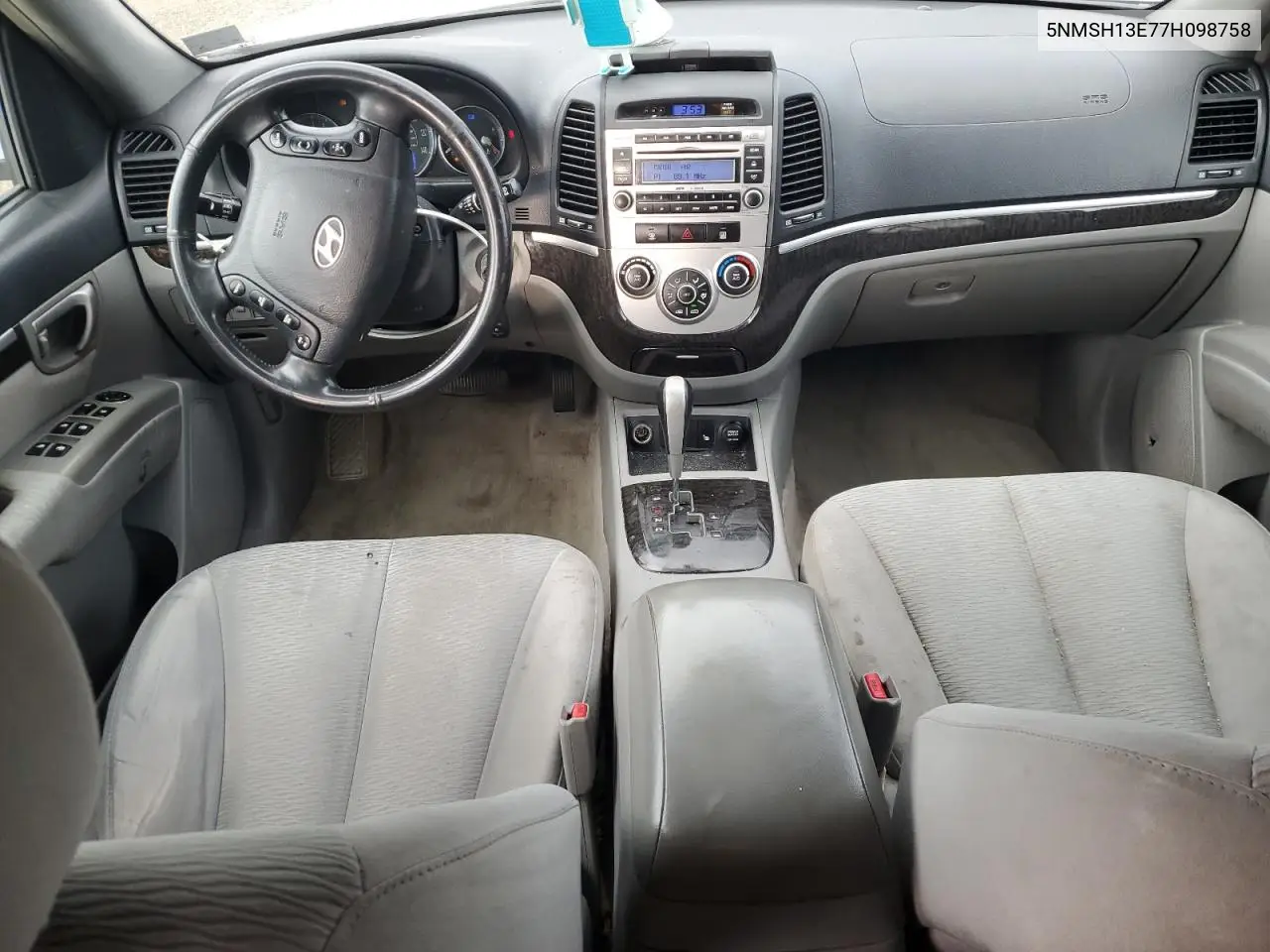 5NMSH13E77H098758 2007 Hyundai Santa Fe Se