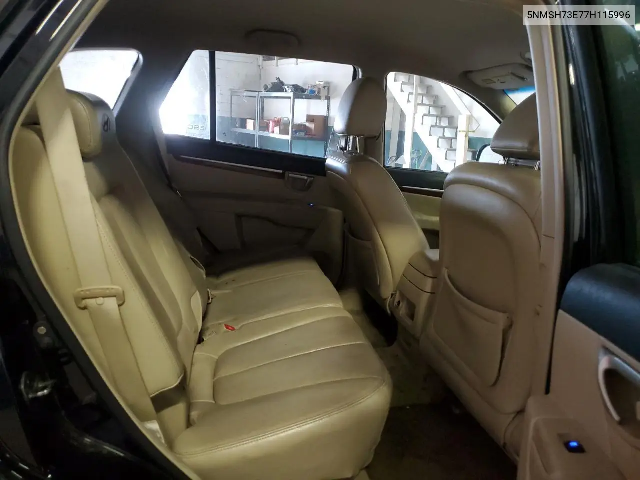 5NMSH73E77H115996 2007 Hyundai Santa Fe Se