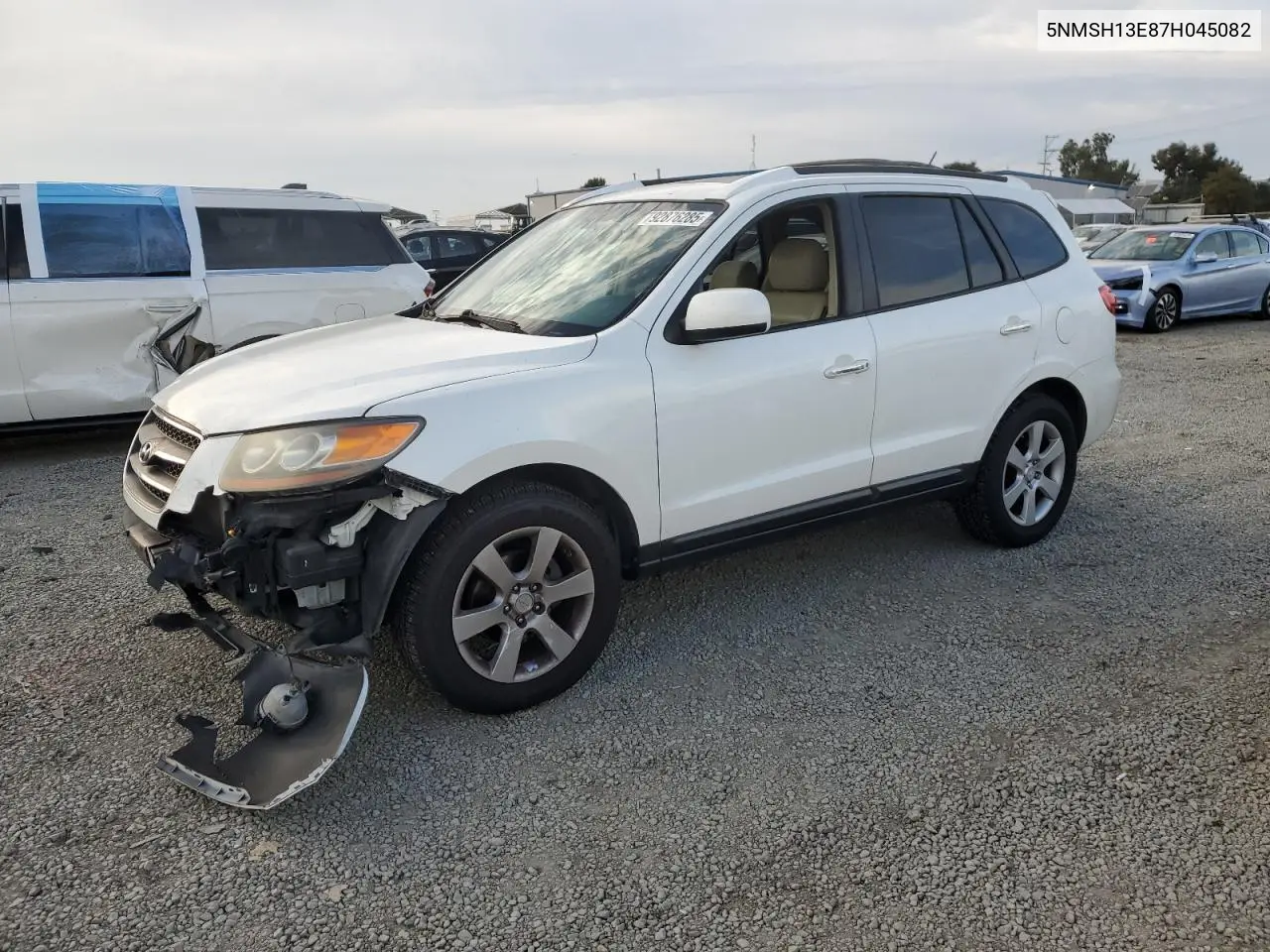 5NMSH13E87H045082 2007 Hyundai Santa Fe Se