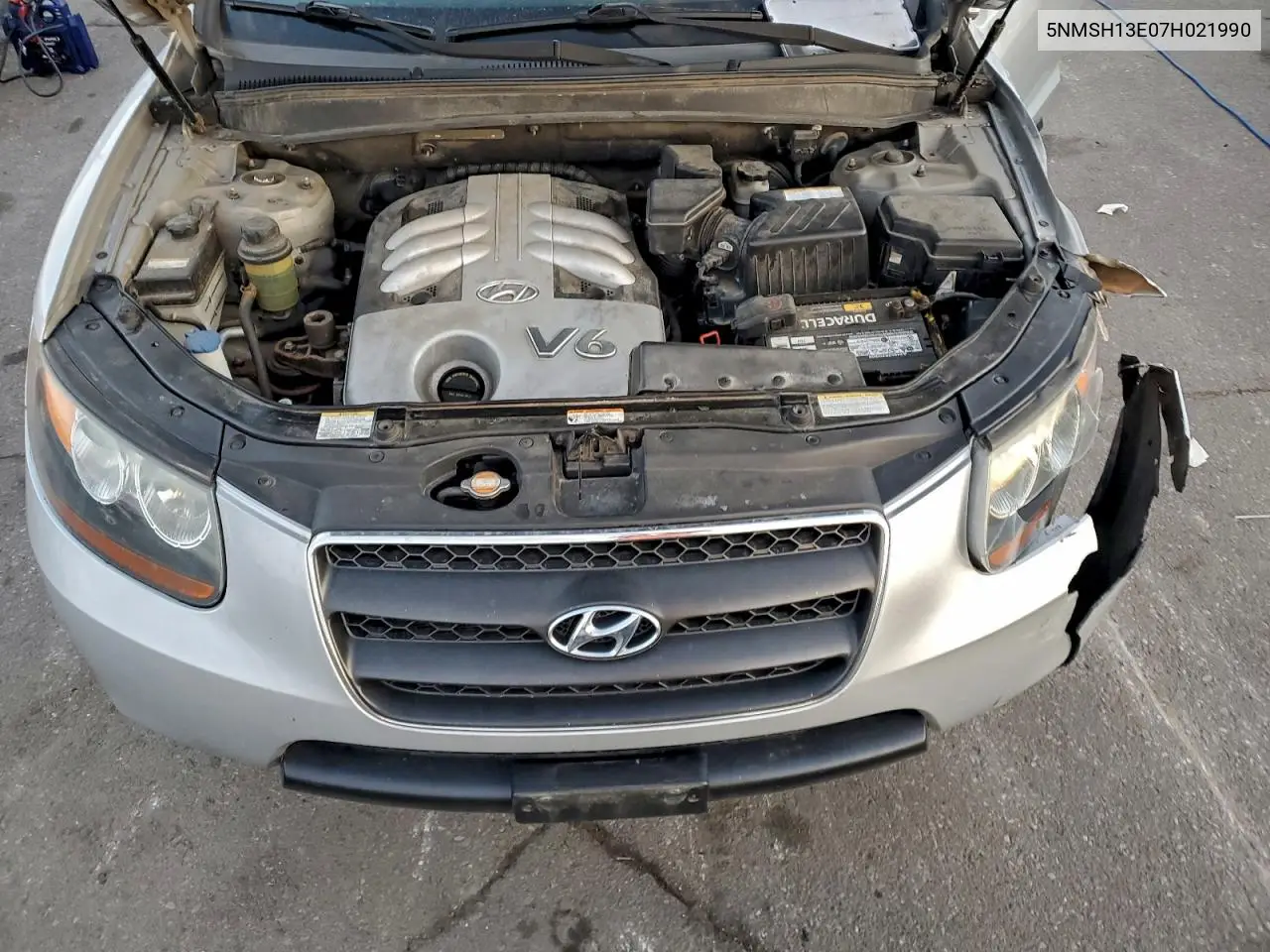5NMSH13E07H021990 2007 Hyundai Santa Fe Se