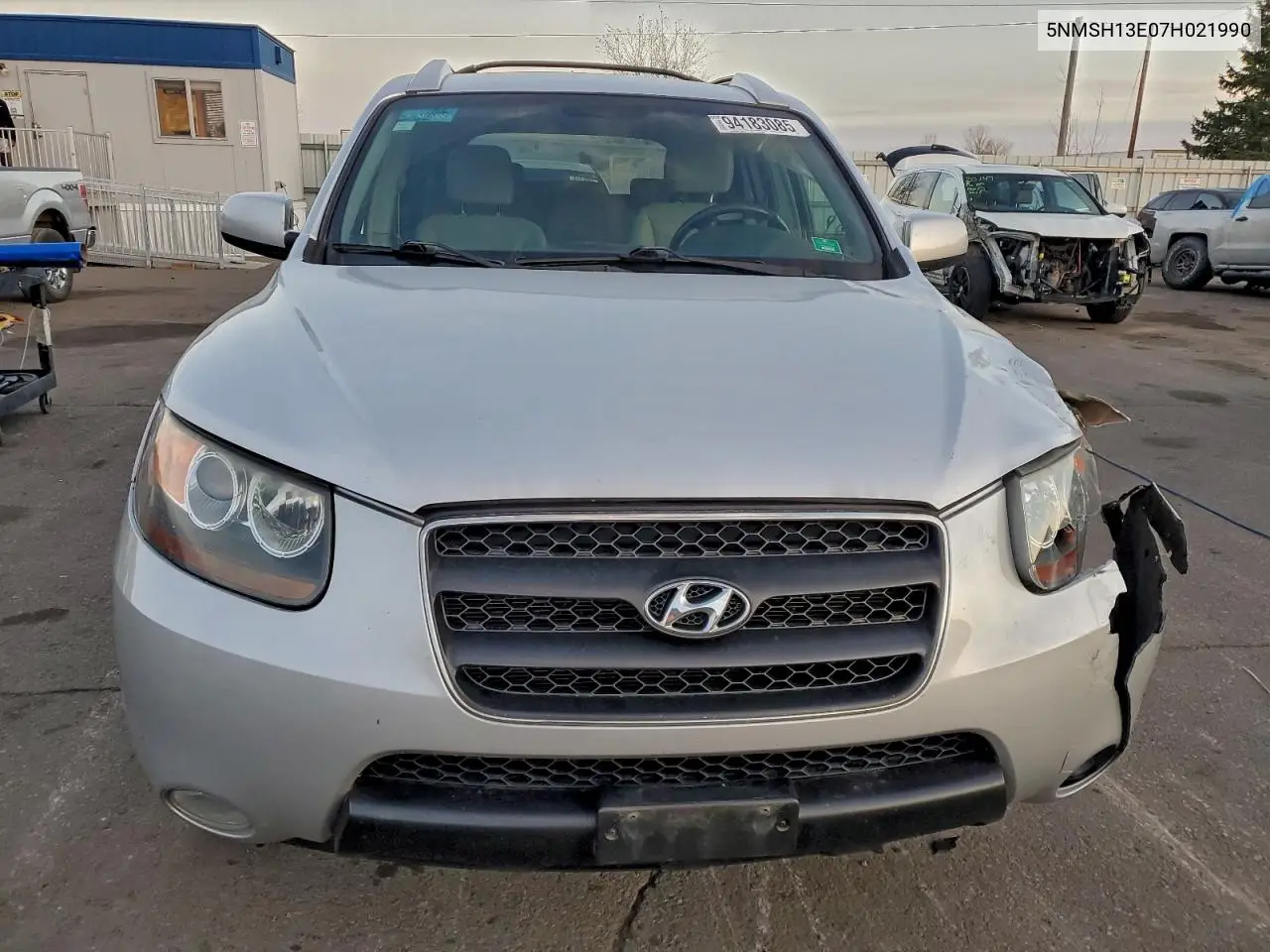 5NMSH13E07H021990 2007 Hyundai Santa Fe Se