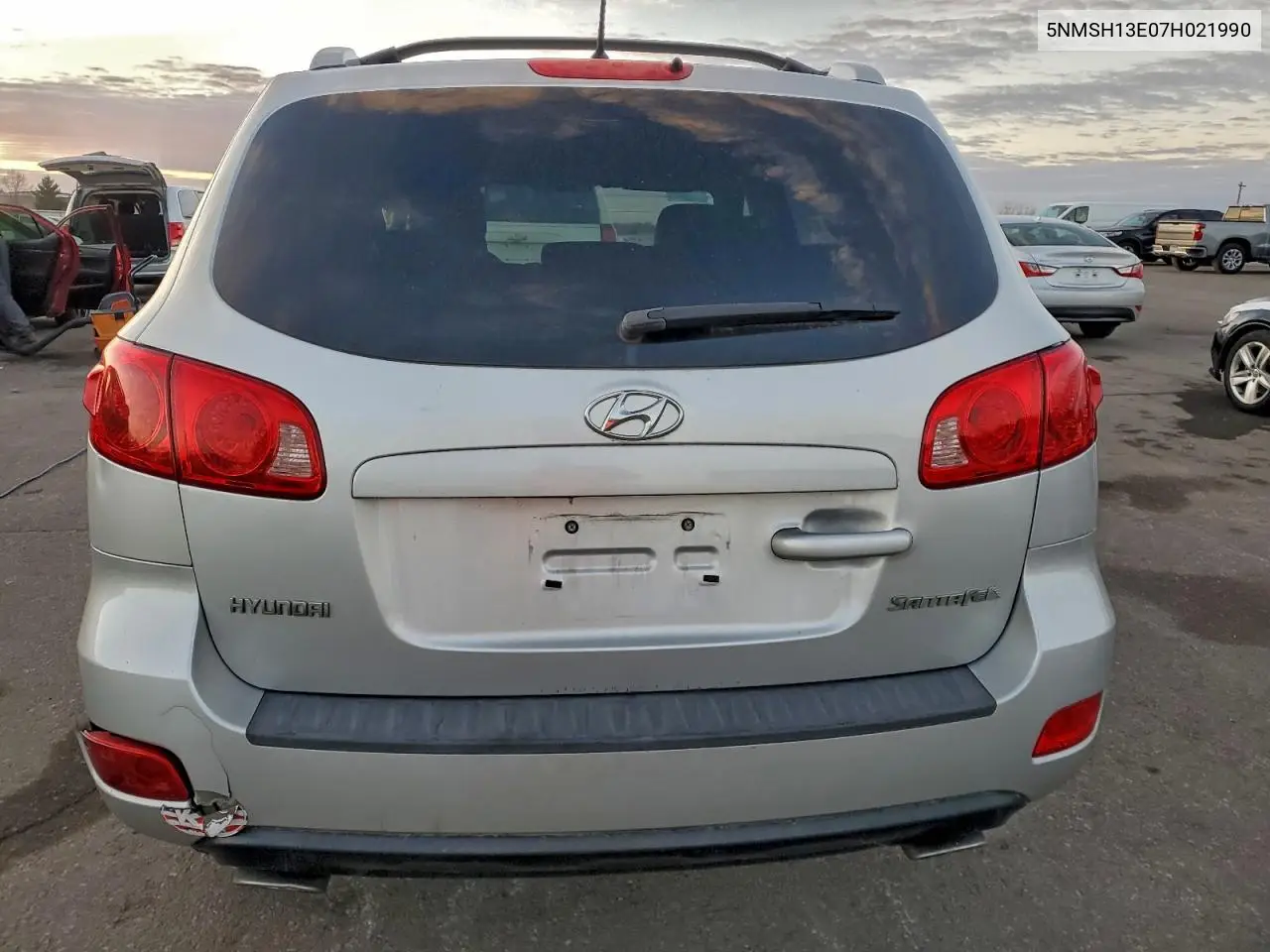 5NMSH13E07H021990 2007 Hyundai Santa Fe Se