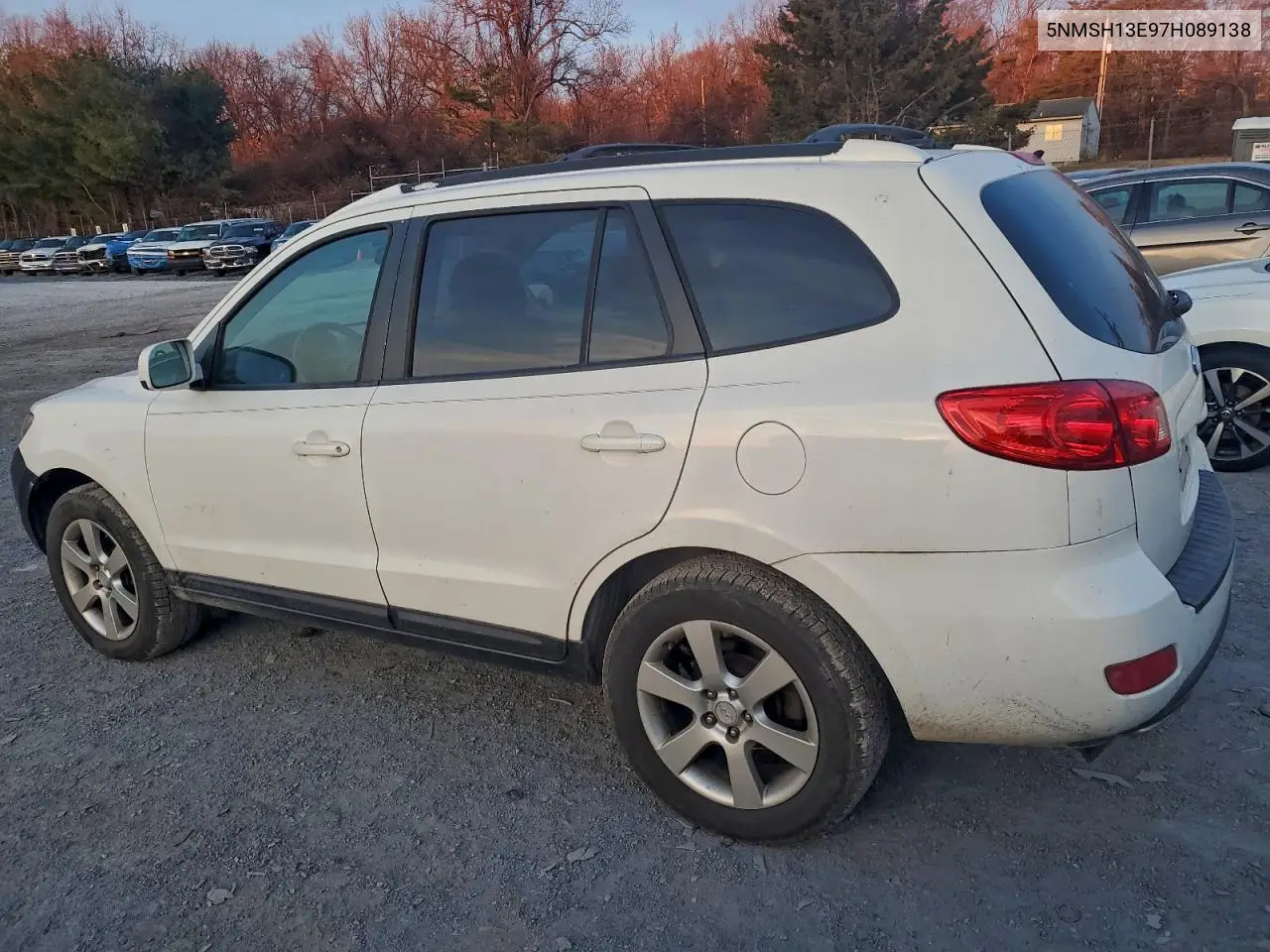 5NMSH13E97H089138 2007 Hyundai Santa Fe Se