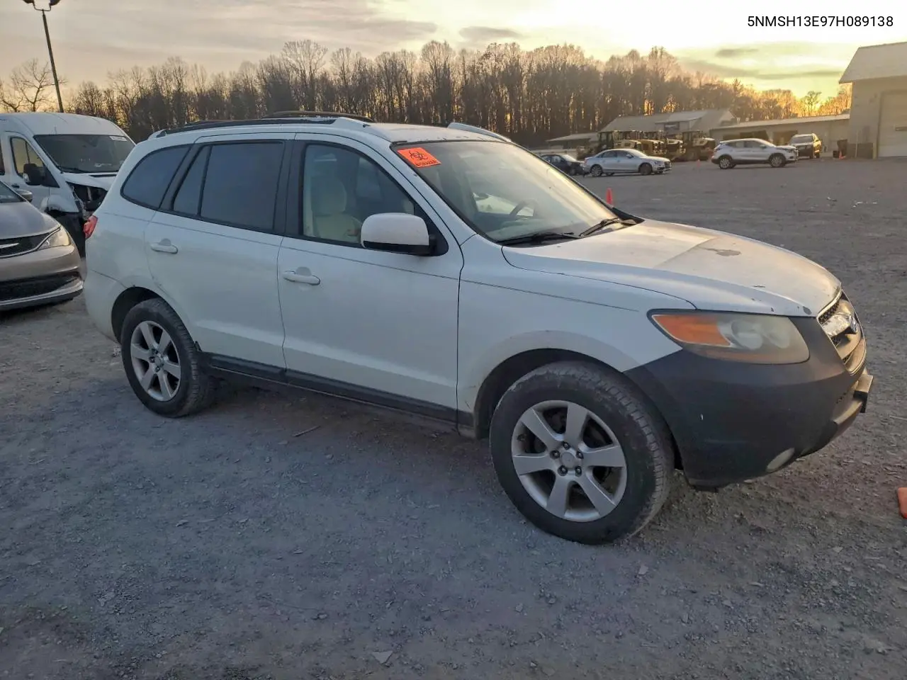 5NMSH13E97H089138 2007 Hyundai Santa Fe Se