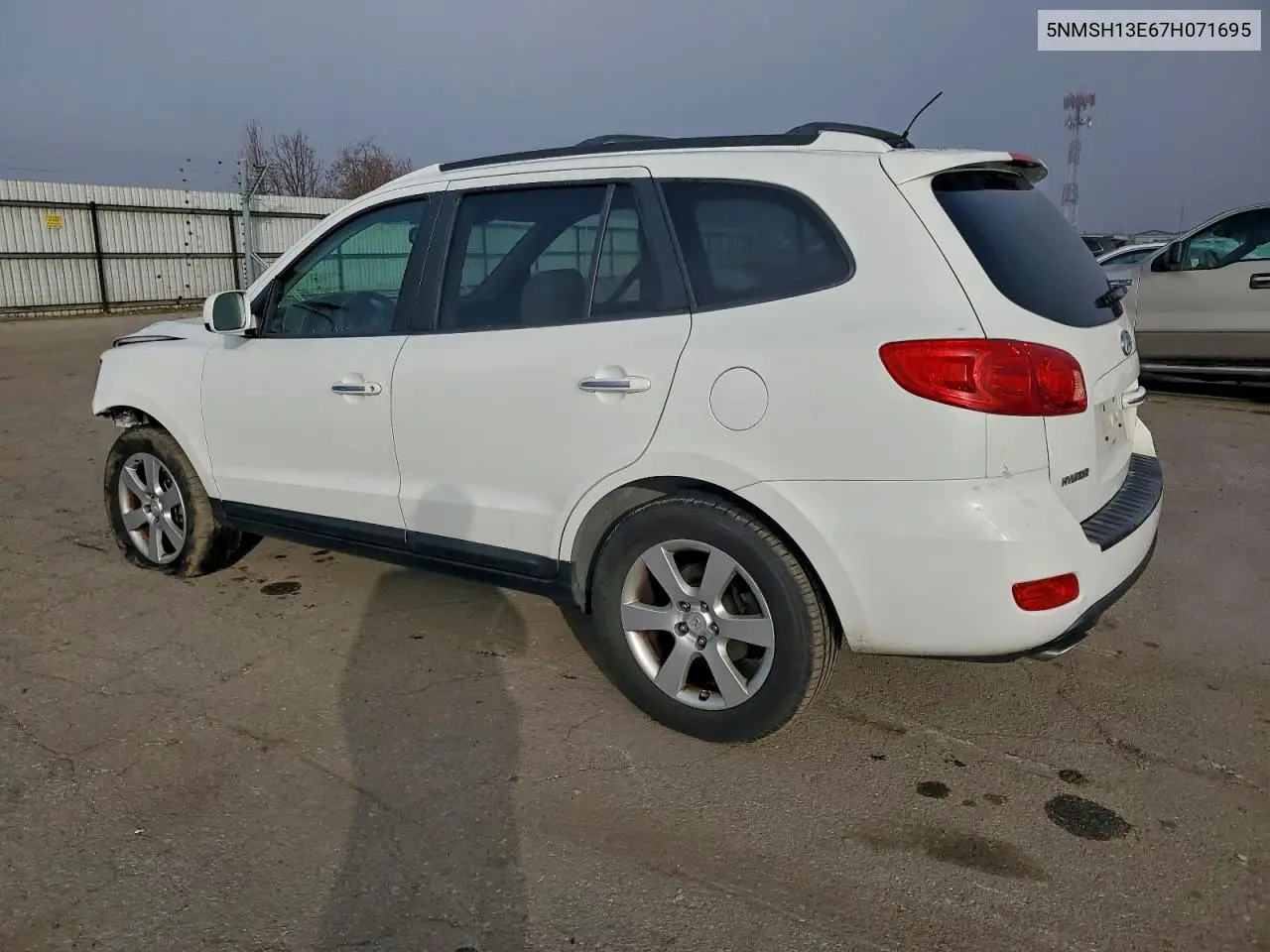 5NMSH13E67H071695 2007 Hyundai Santa Fe Se