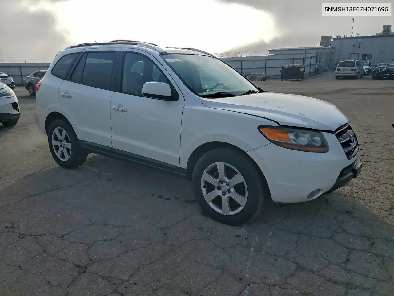 5NMSH13E67H071695 2007 Hyundai Santa Fe Se