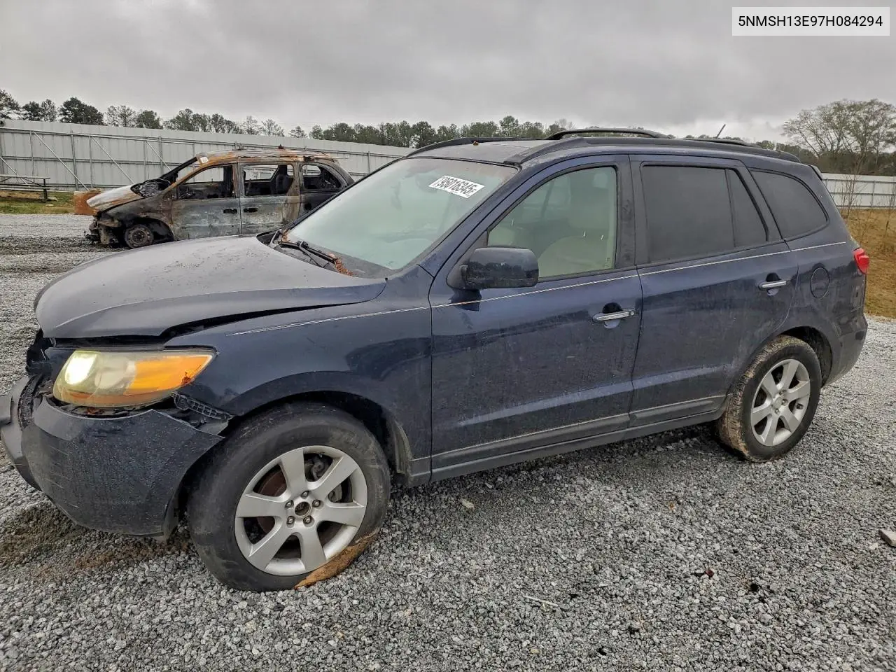 5NMSH13E97H084294 2007 Hyundai Santa Fe Se