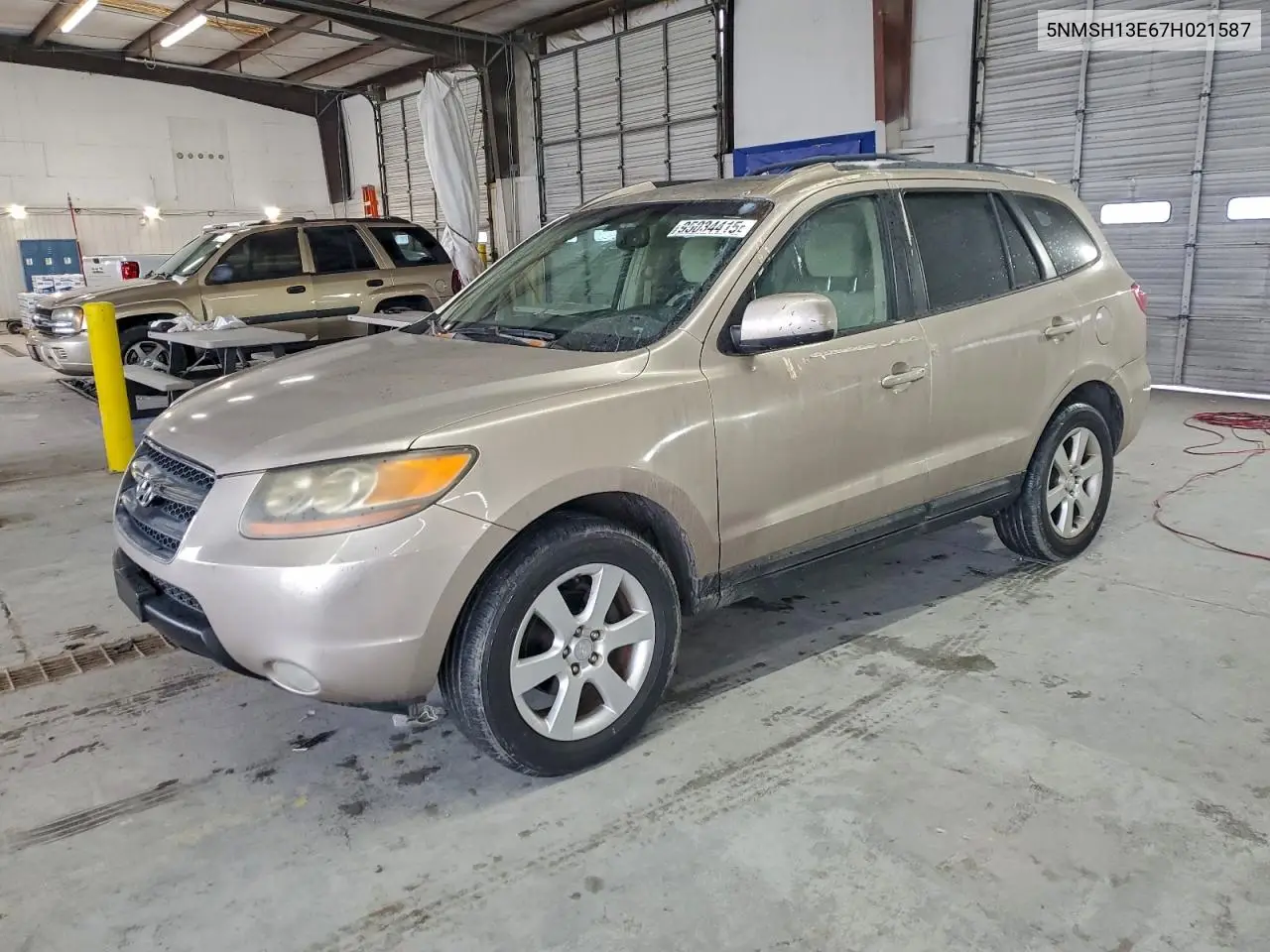 5NMSH13E67H021587 2007 Hyundai Santa Fe Se