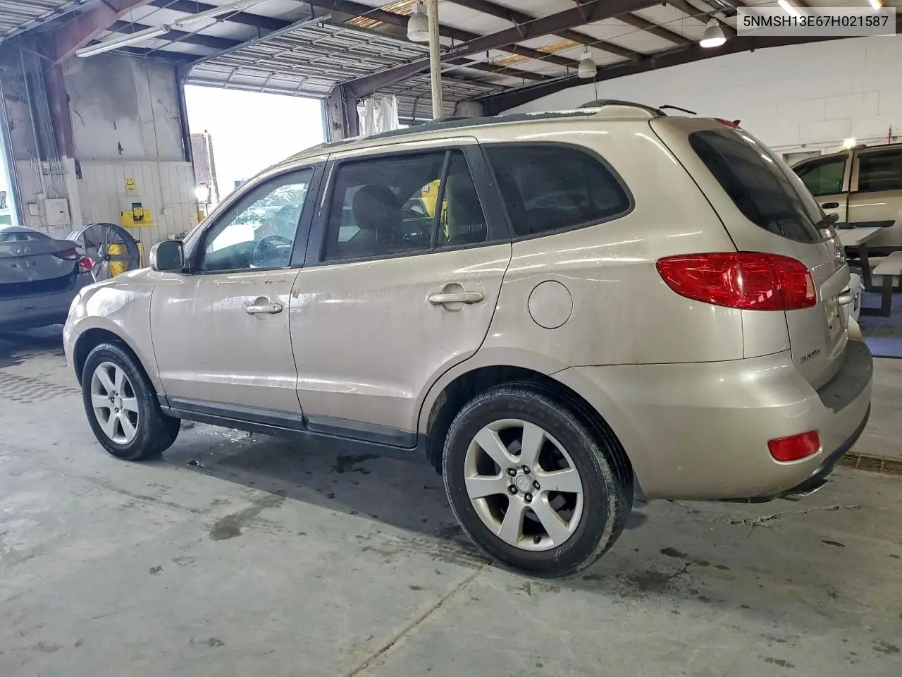 5NMSH13E67H021587 2007 Hyundai Santa Fe Se
