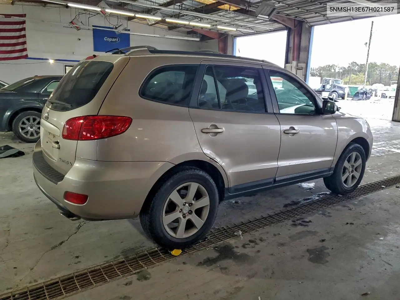 5NMSH13E67H021587 2007 Hyundai Santa Fe Se