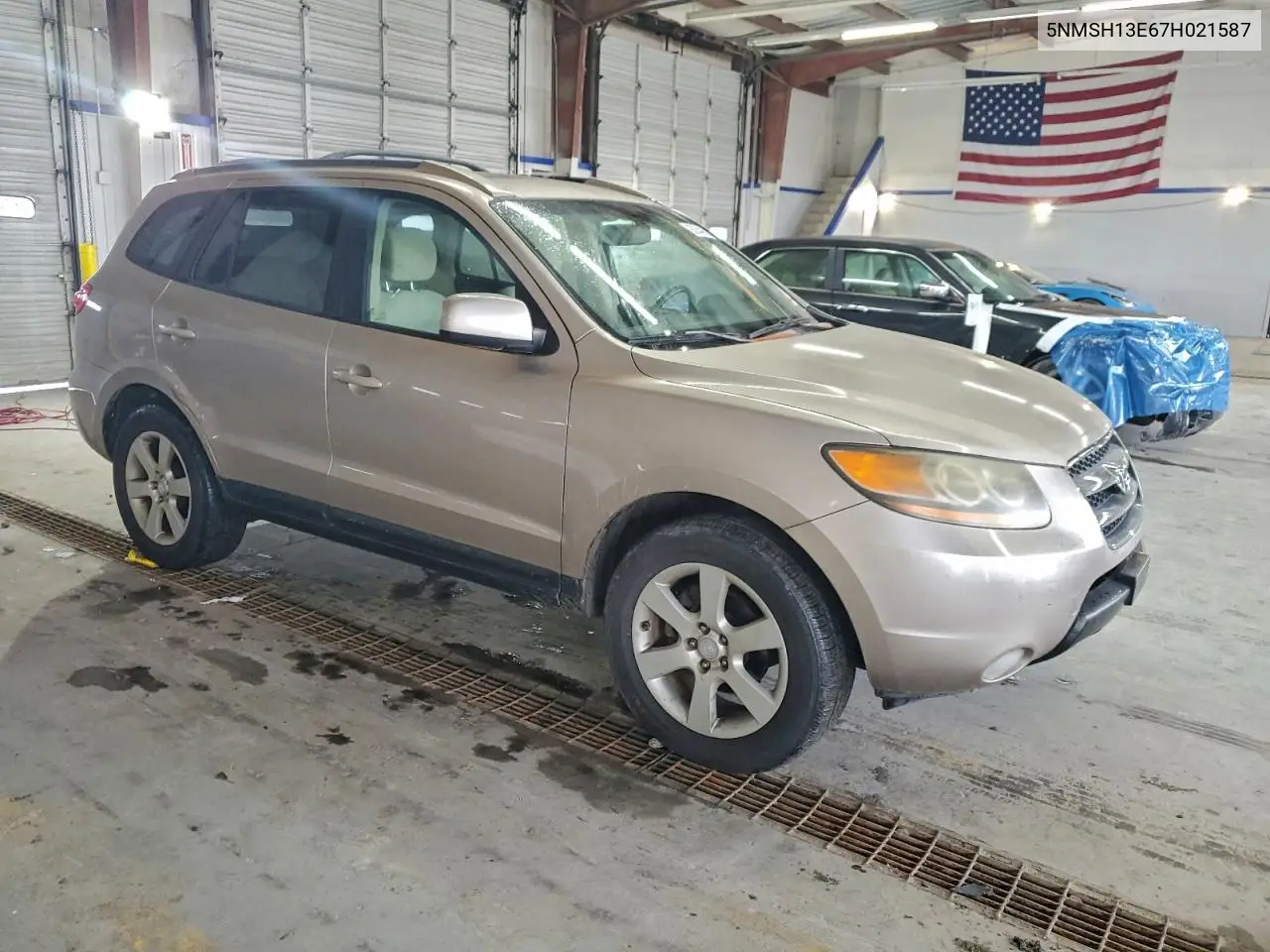 5NMSH13E67H021587 2007 Hyundai Santa Fe Se