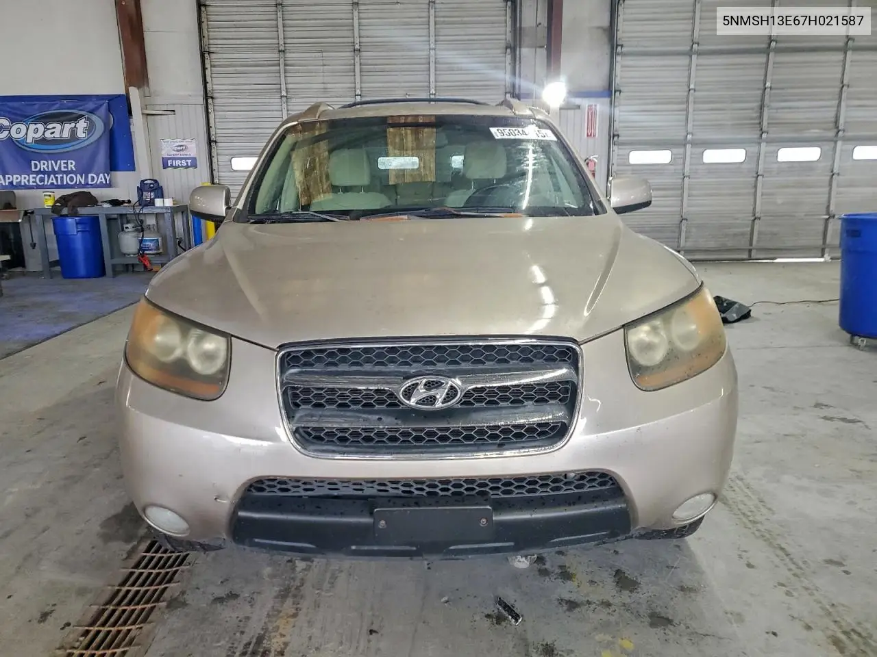 5NMSH13E67H021587 2007 Hyundai Santa Fe Se