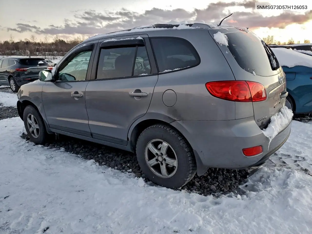 5NMSG73D57H126053 2007 Hyundai Santa Fe Gls