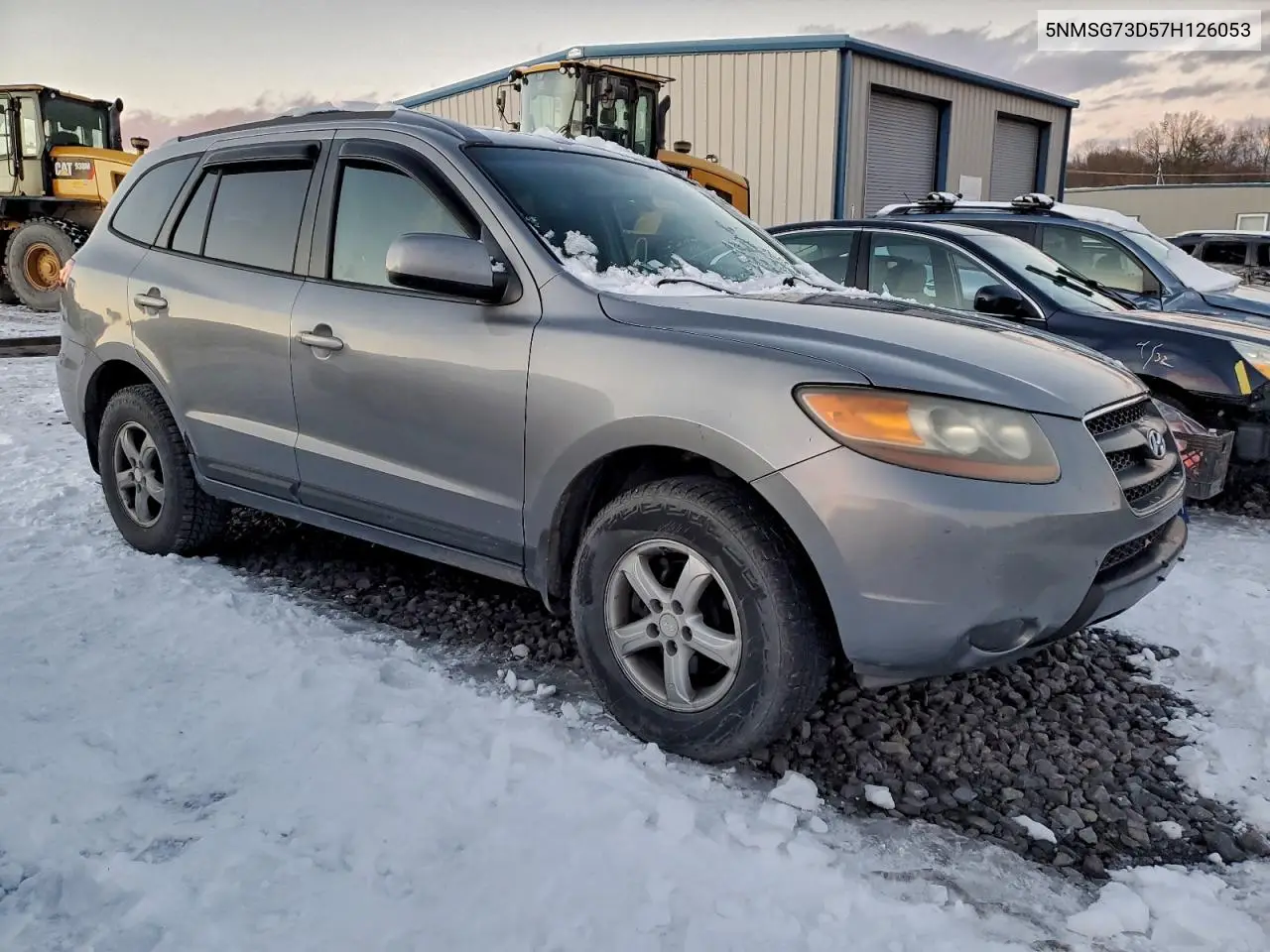 5NMSG73D57H126053 2007 Hyundai Santa Fe Gls