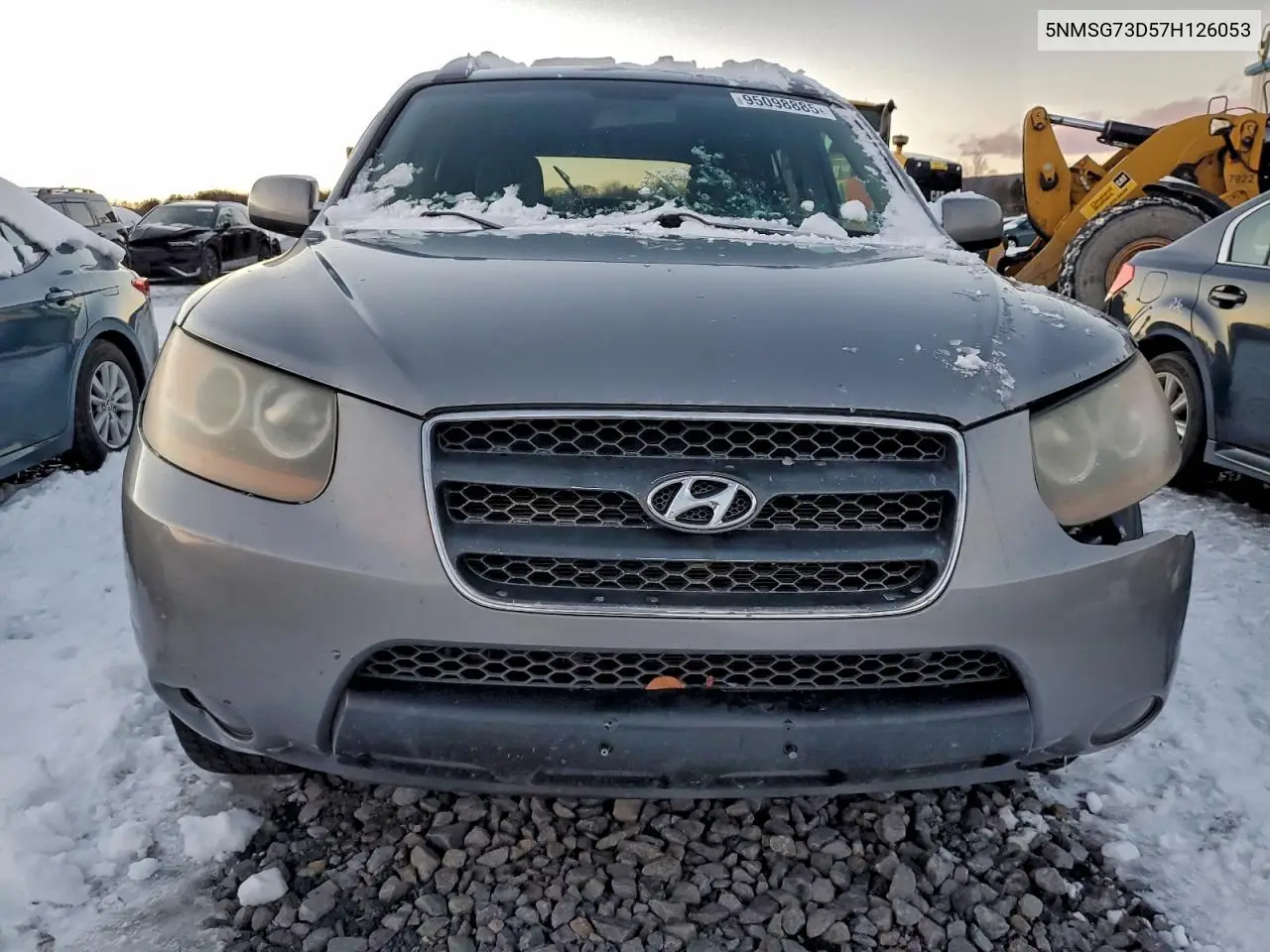 5NMSG73D57H126053 2007 Hyundai Santa Fe Gls
