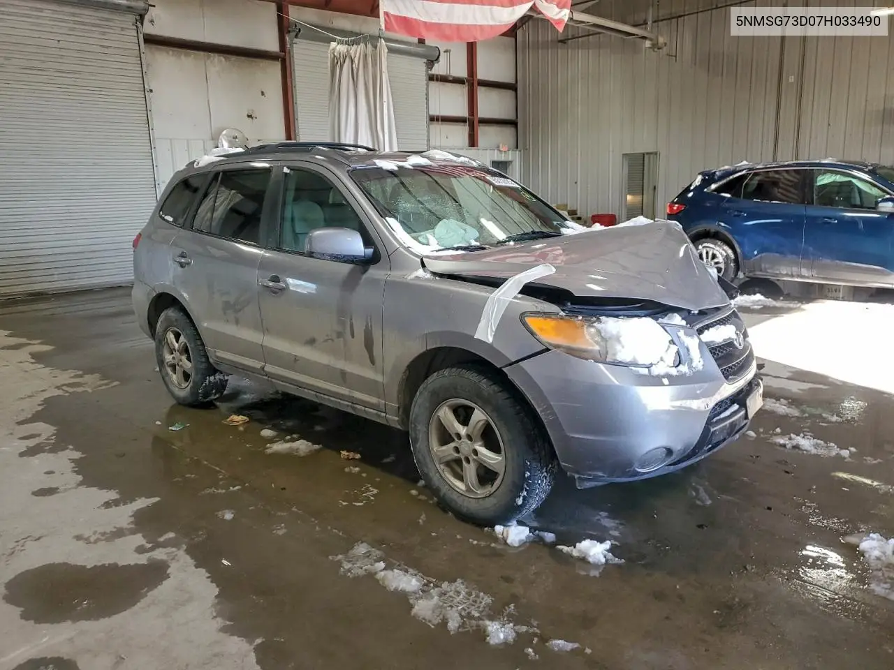 5NMSG73D07H033490 2007 Hyundai Santa Fe Gls